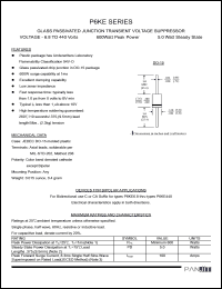 P6KE39 Datasheet