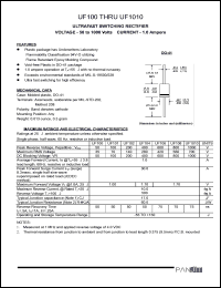 UF104 Datasheet