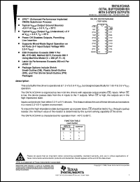 SN74LVC244ADWR Datasheet