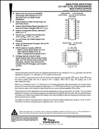 SN74LVT244BPWLE Datasheet