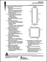 TMS370C686AFNT Datasheet