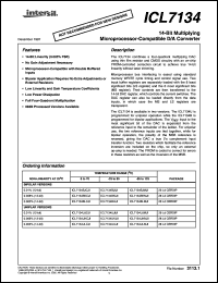 ICL7136CMH Datasheet