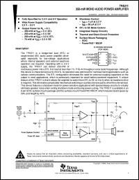 TPA311DGN Datasheet