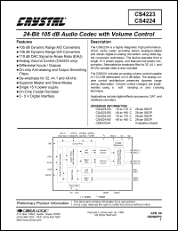 CS4222-KS Datasheet