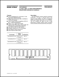 V437432E24VXTG-10PC Datasheet