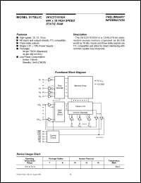 V61C31161024-15T Datasheet