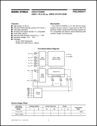 V62C21164096L-85TI Datasheet