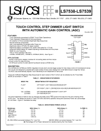 LS7538-S Datasheet