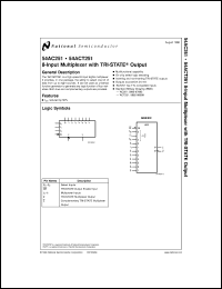 54AC251FMQB-RH Datasheet