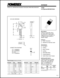 BCR6AM-8L Datasheet