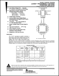 TLC272ACD Datasheet