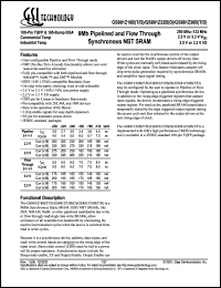 GS881Z36BT-200 Datasheet