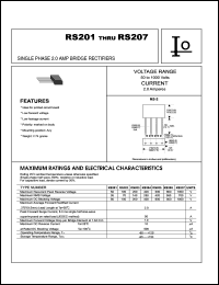 RS207 Datasheet