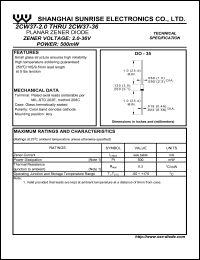 2CW37-2.2A Datasheet