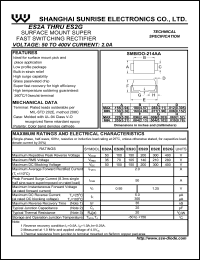 ES2B Datasheet