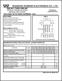 KBL404 Datasheet