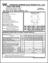 RS3G Datasheet