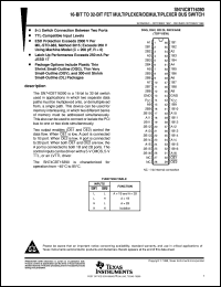 SN74CBT16390DGVR Datasheet