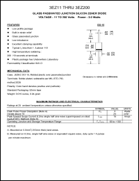 3EZ13 Datasheet