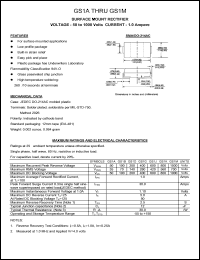 GS1B Datasheet