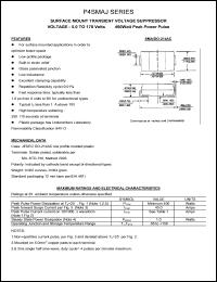 P4SMAJ14C Datasheet