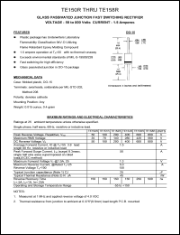 TE158R Datasheet