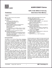 A29001TL-70 Datasheet