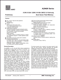 A29400UM-70 Datasheet