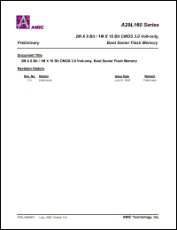 A29L160TG-120 Datasheet