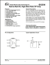 G1214 Datasheet