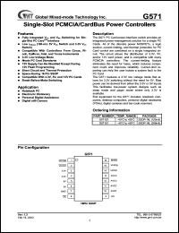 G571SZ Datasheet