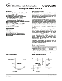 G697L263T1 Datasheet