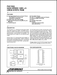 P4C1024-35J4I Datasheet