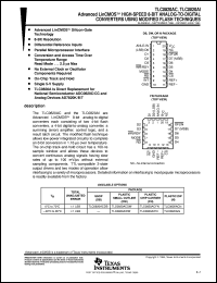 TLC0820AIN Datasheet