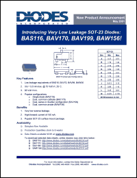 BAS116 Datasheet