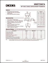 MMST5551 Datasheet