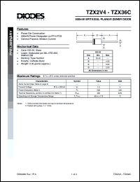 TZX3V6C Datasheet