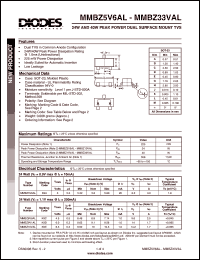 MMBZ4707 Datasheet