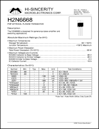 H2N6718L Datasheet