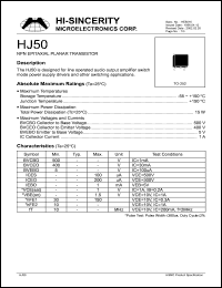 HJ50 Datasheet