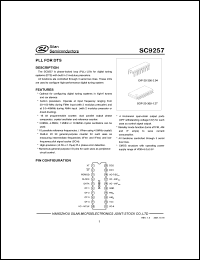 SC9257 Datasheet