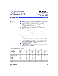 EPM3512AFC256-7 Datasheet