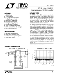 LTC1272-3CCN Datasheet