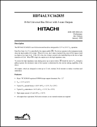 HD74ALVC16836 Datasheet