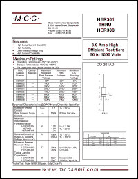 HER301 Datasheet