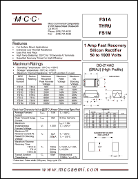 FS1J Datasheet