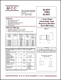 DL4934 Datasheet