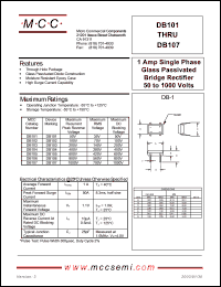 DB106 Datasheet