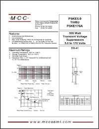 P5KE11 Datasheet