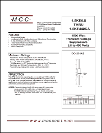 1.5KE82CARL4 Datasheet